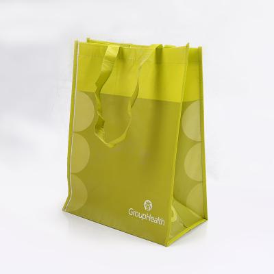 China Reusable Custom Print Bottle Waterproof Eco Friendly Durable Pet Recycle Shopping Bag for sale