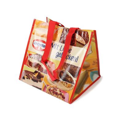 China Wholesale Eco - Friendly Packaging Customized Promotional Gift PP Laminated Non Woven Bag For Shopping for sale