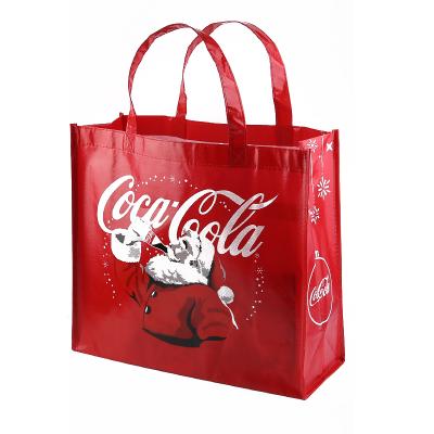 China New Product Eco Friendly Handled Promotional Non Woven Grocery Packaging Tote Bag for sale