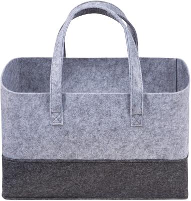 China Durable Felt, Lightweight And Dark Gray Essential Storage Tote For Packaging Shopping for sale