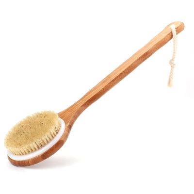 China All Natural Eco Friendly Recycled Cleaning Body Bath Brushes With Customized Logo Wick Bath Brush for sale