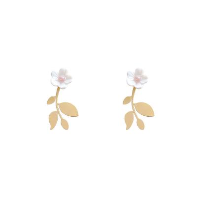 China BOHEMIA S925 Needle Earrings Small Fresh Flower Silvery Female Super Fairy Temperament Insist Wind Fashion Simple Fashion Ear Accessories for sale