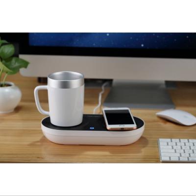 China Eco-friendly 2 in 1 Smart Electric Desktop Cooling and Heating Heater for Cans Mug for Home for sale