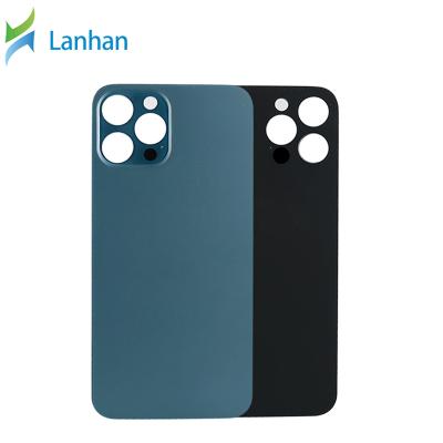 China Original Big Glass Hole Battery Cover Housing For iPhone12 Pro Max Back Glass Panel Replacement Parts for sale