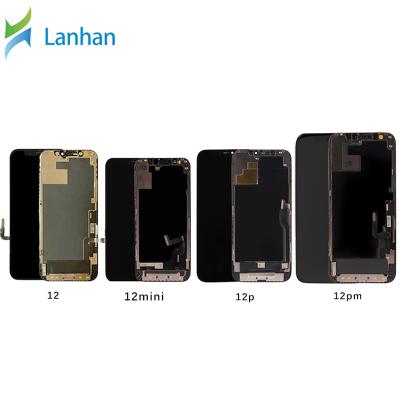 China Wholesale Price Glass LCD Display For Iphone 12 12 mini 12 pro 12 pro Max Screen Replacements With Digitizer Oled LCD Display OEM Tft Incell for sale