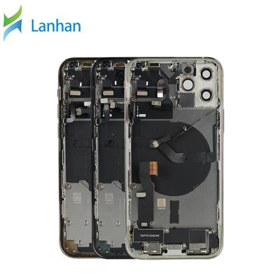 China High Quality Hot Selling Mobile Phone Back Cover Repair Battery Cover Assembly Glass Shell With Cable Flex Parts For Iphone 12 pro for sale