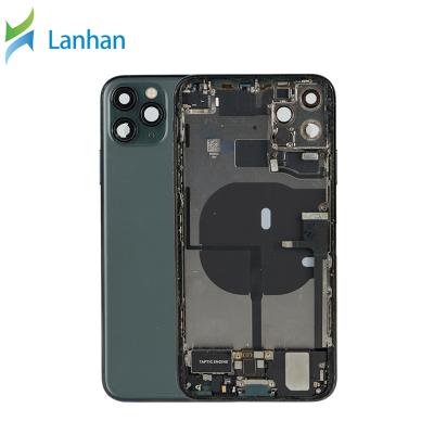 China Factory Direct Selling Battery Full Back Cover Shell Glass Set With Cable Wire Small Parts And Logo Suitable For iphone 11 pro max for sale