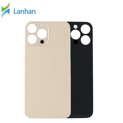 China New Replacement Big Hole Glass Back Glass Panel For iPhone 13 Pro Max With LOGO for sale