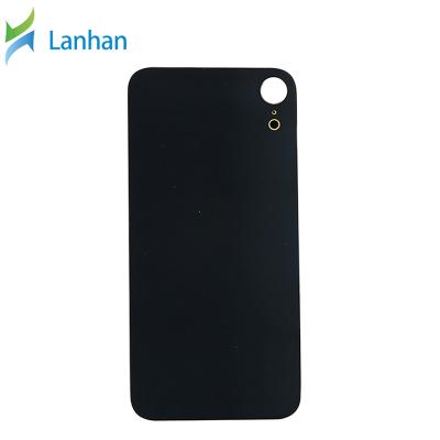 China Wholesale Low Price Glass Big Hole Screen Protector For iPhone XR Back Glass Panel With Logo for sale