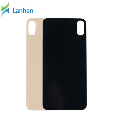 China High Quality Original Big Hole Glass Back Glass Cover For iPhone XS Max Back Glass Replacement Accessories for sale