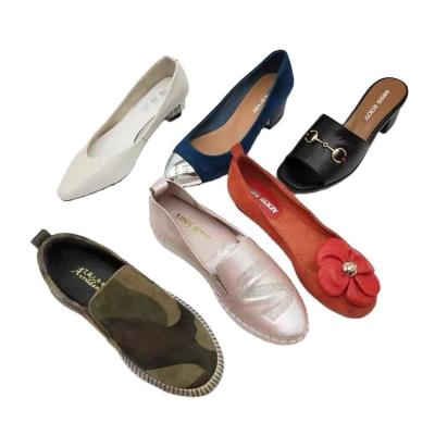 China Fashionable second-hand ladies clothes original factory supply hot sale high standard cleanliness second-hand shoes for sale