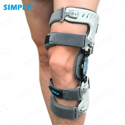 China Office Automation SINGLE Adjustable Hinge Office Knee Brace One Step Closure System Premium Knee Brace for sale