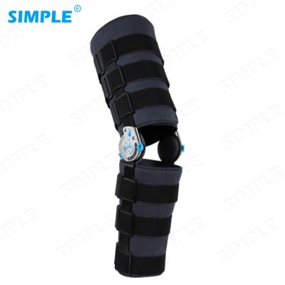 China SINGLE Adjustable ACL Knee Brace K2 Immobilizer Postoperative Knee Brace for sale