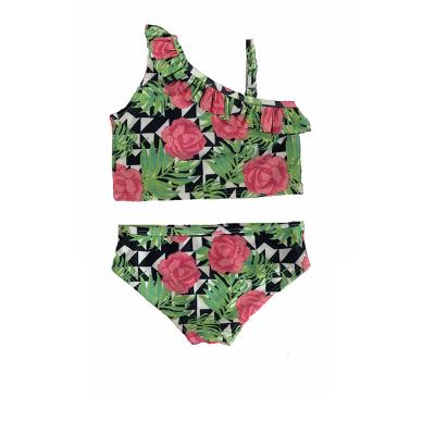 China Breathable Customize Little Girl Fashion Swimwear Beachwear for sale