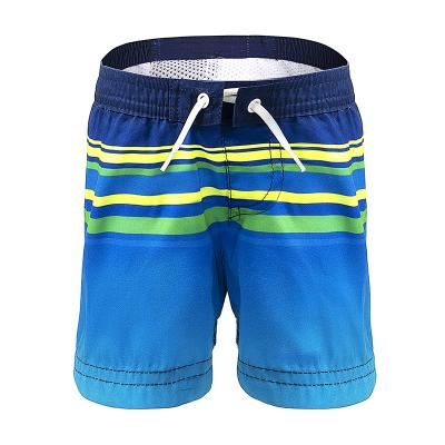 China Breathable Customize Little Boys Swim Trunks Toddler Swim Shorts Swimsuit Toddler Boy Swimwear With Mesh Lining Years 2T-14 for sale