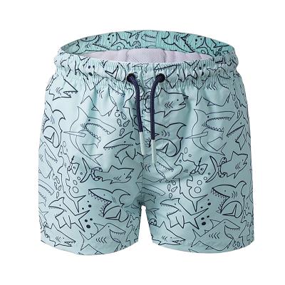 China Breathable Customize UPF 50+ Boy Swim Trunks Quick Dry Toddler Swim Shorts Funny Little Boy Swimsuit 2T-14 Years for sale