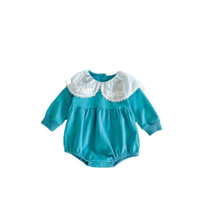 China New Fashionable Cute 100% Cotton Long Sleeve Baby Romper for sale