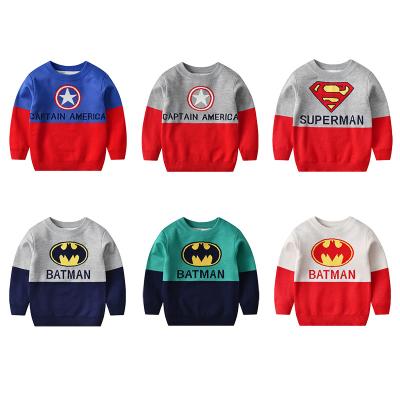 China 2021 new children's autumn and winter anime series sweater double denting children's Christmas sweater anti-shrink for sale