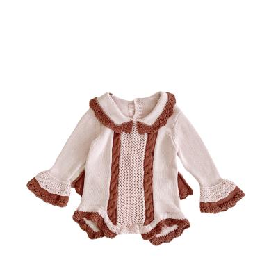 China Wholesale Newborn 100% Cotton Baby Clothes Long Sleeves Baby Cotton Romper for sale