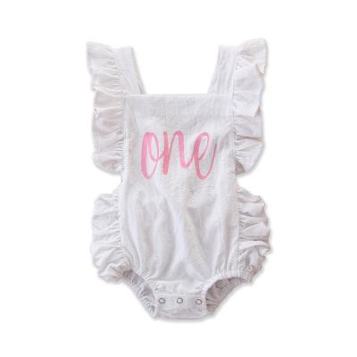 China Cotton 100% 2021 New Summer Baby Newborn Baby Romper Triangle Growing Suit for sale