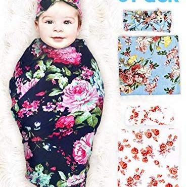 China Anti-Static Baby Blanket Wrap Newborn Floral Muslin Wrap Baby Blanket Parisarc Wrap Sleeping Bag Towel for sale