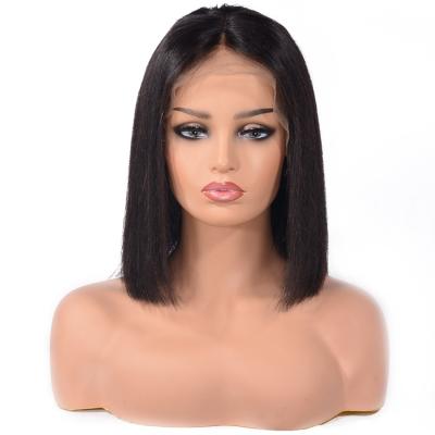 China High Silky Wave Annione Hair Straight New Order Products Virgin Short Hair Lace Bobo Hair Wig for sale