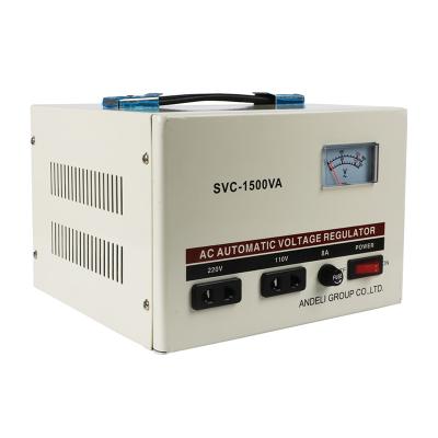 China Electric Current Automatic Regulator AC Voltage Regulator SVC SVC 1kVA Current Stabilizer for sale