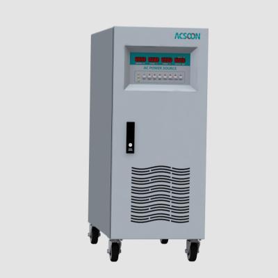 China ACSOON AF50W 3 phase to 1 phase 10kVA 50Hz/60Hz stabilized frequency and voltage converter AF50W-310010 for sale