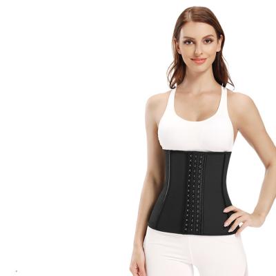 China Adjustable Private Label Waist Shaper Abdomen Antibacterial Control Customs Corset Corset Waist Trainer for sale