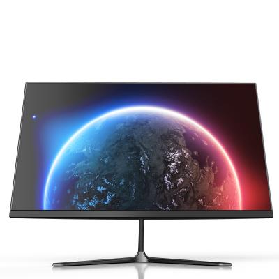 China New Desktop Design 24 Inch Hd 16:9 220cd/M2 Silver Desktop Black Gamer Display Screens for sale