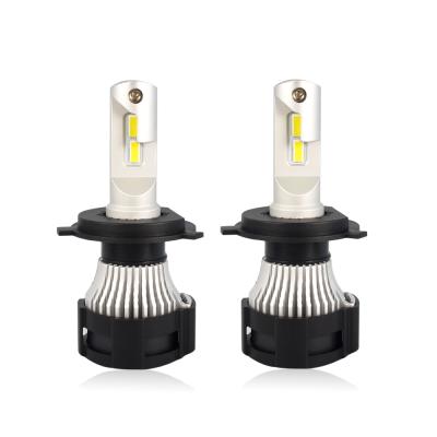 China car led headlight canbus fit for Universial car eutectic chip led headlight P18-H4 auto led headlight universal for sale