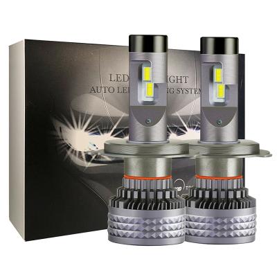 China JG AUTO LIGHTING Q4 led 9005 90W 20000lm headlight h4 H7 H11 9006 car headlight bulbs match for sale