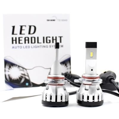 China JG Auto Light Q3 12000lm LED H4 H7 H11 9005 Canbus Auto Pass EMC h4 Car Light EU EU Led Headlight 35w Universal for sale