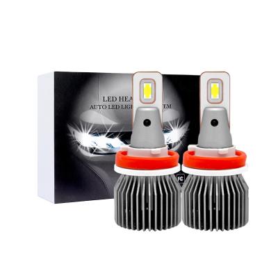 China NEW 2021 New 2021 Car LED Brightness Super Auto Led Headlight 80W 28000lm 6500K Lighting System Universal A9 for sale