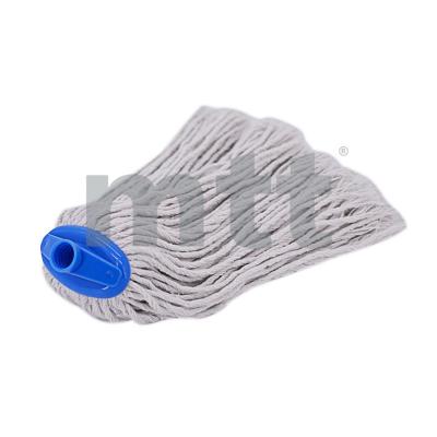 China Eco-Friendly Sustainable Yarn Wet Mop Head 4-Ply Cotton Refill for sale