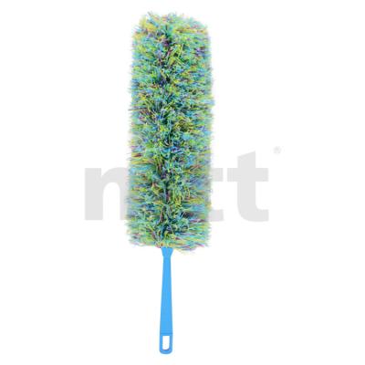 China Family Microfiber Feather Duster With Long PP Handle , Superfine Fiber Duster for sale