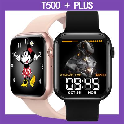 China APP Control T500 Plus Smart Watch Women Men HD Digital Sports Fitness DIY Smartwatch Dial Call Waterproof For Android IOS Watches for sale