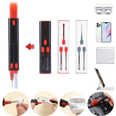 China Keyboard New 4 in 1 Computer Earphone Cleaning Brush for Airpods Keyboard Case Cleaner Multifunction Kit Cleaning Pen for sale