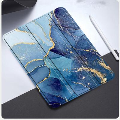 China Leather Flip Marling Case For iPad Air5 4 For Air 2 Pro 11 12.9 Generation Cover iPad Mini 6 8th 9th Case for sale