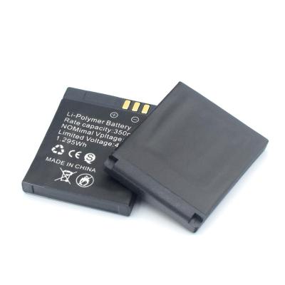 China Other Top Brand Smart Watch Battery 3.7V 350MAH LI-ION SMART RECHARGEABLE POLYMER FOR GT08 WATCH BATTERY for sale