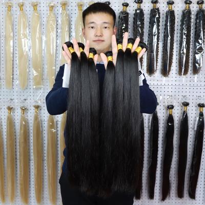 China Silky Straight Wave China Hair Vendors HUGE Vietnamese Hair Bundles Brazilian Raw Virgin Hair Extension With Closure Wholesale for sale