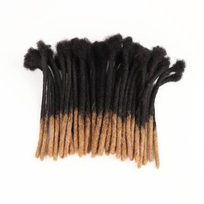 China Ombre VAST LOCS Hair Dreadlock Extensions 1B/613 Handmade Location Extensions Cheap Curly Dreadlocks 1B27 Hair for sale