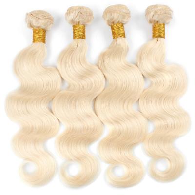 China VAST HEFEI Pure Natural Original Wholesale Cheap Blonde Hair Raw Cuticle Aligned Virgin Hair Bundles 613 Body Wave Bundle With Headband for sale