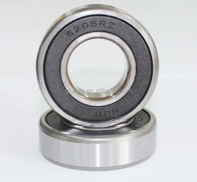 China Super silent rear wheel bearing, deep groove ball bearing 6205 open, 6205 Z, 6205ZZ, 6205-2RZ, 6205-2RS, with high quality for sale