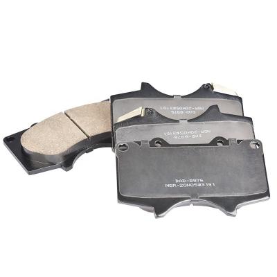 China Ceramic Brake Pads for MITSUBISHI/Toyota JCP129 / Juratek Reference NO. Japan Market for sale