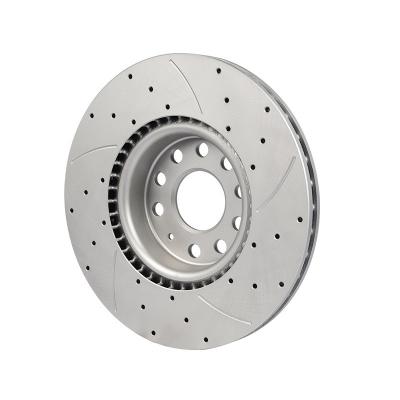 China OE 1K0615301AA High Carbon Rear Brake Discs for VW Audi/Ranault Rotor 1K0615301AA Year for sale