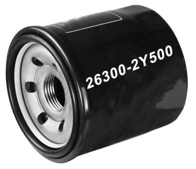 China OE 26300-02501 For Hyundai 26300 2Y500 Metal And Filter Paper Material Oil Filter for sale