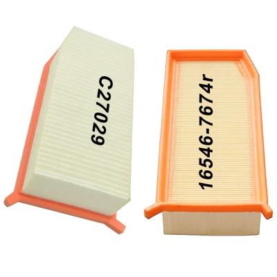 China OE 16546-7674r Filtros De Aire Automotriz for Dacia Car filter Air filter Best Choice for sale