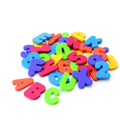 China Wholesale Eco Friendly Baby Bath Toy EVA Foam Alphabet Numbers Eva Bath Toys For Children for sale