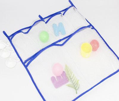 China Wholesale Custom Viable Factory Bathroom Net Bag Bath Organizer Toys Bag Mesh Bath Toy Organizer for sale